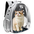 Grey Ventilated Cat Backpack Carrier I895233