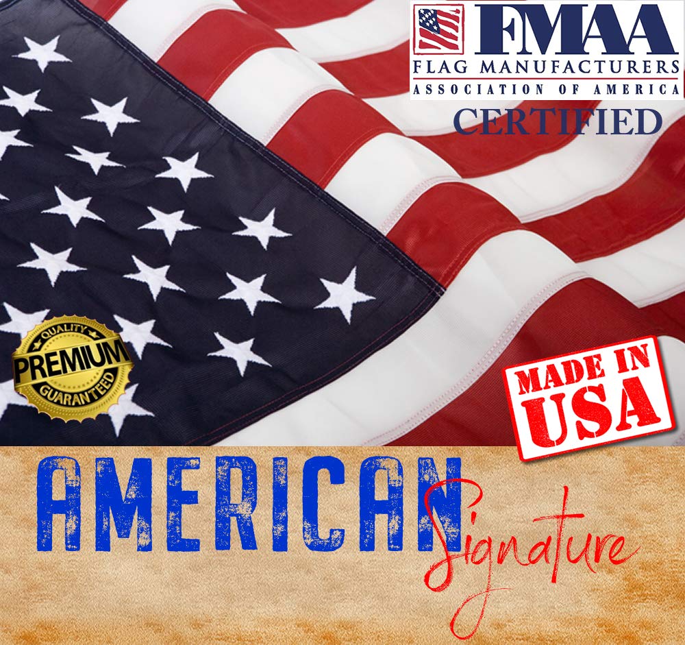 American Flag with Pole F35621