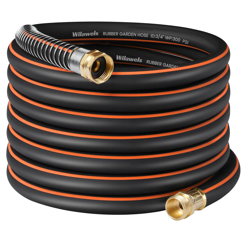 Heavy Duty Rubber Garden Hose 50FT x 3/4" A2570