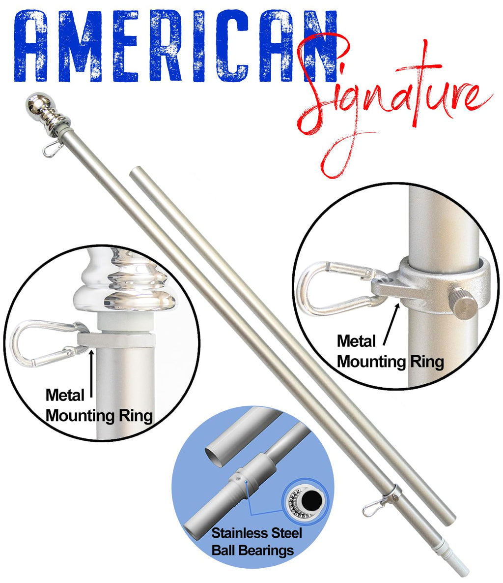 American Flag with Pole F35621