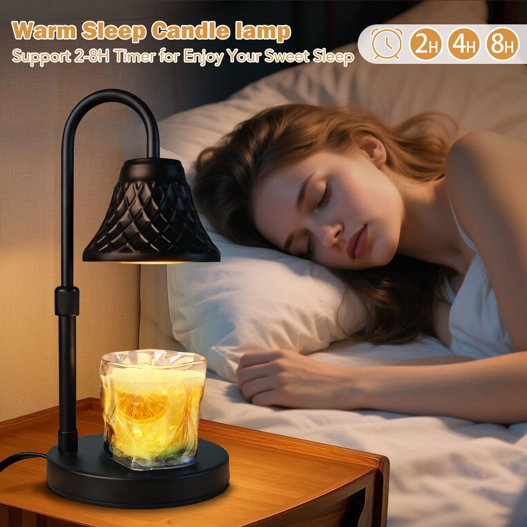 Adjustable Candle Warmer Lamp with Timer E22769