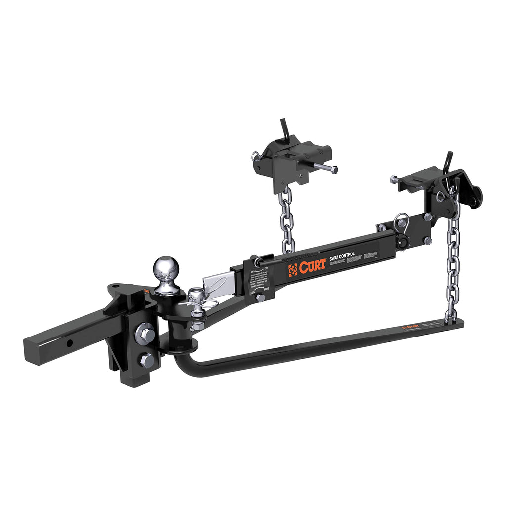 Round Bar Weight Distribution Hitch with Sway Control X929