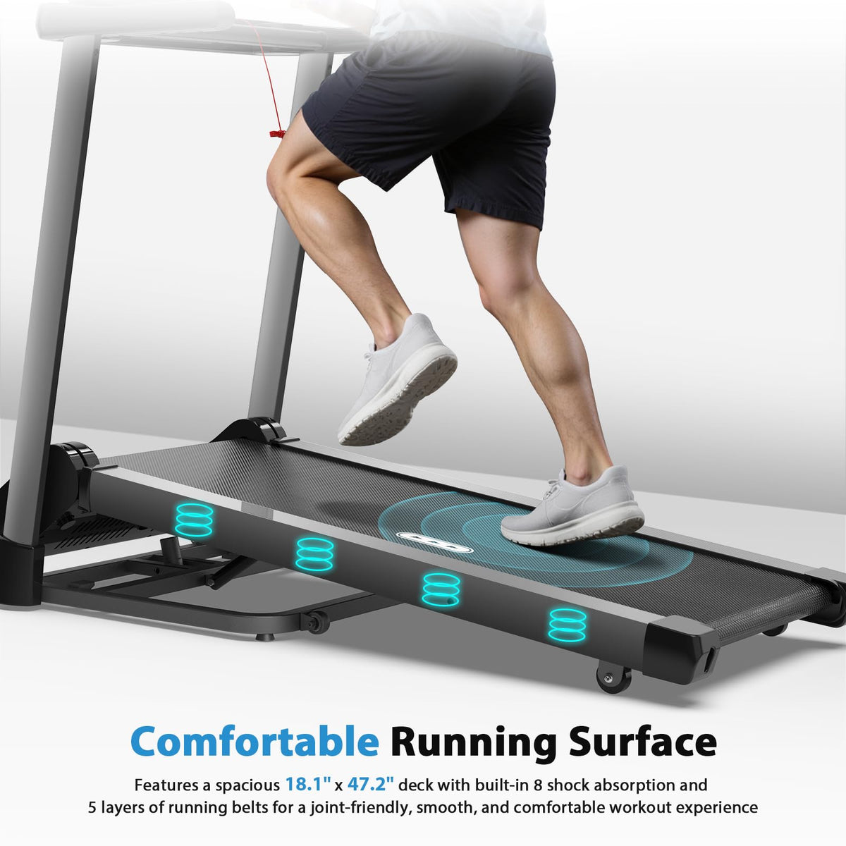 Treadmill with Auto Incline 450 LBS Capacity X34814