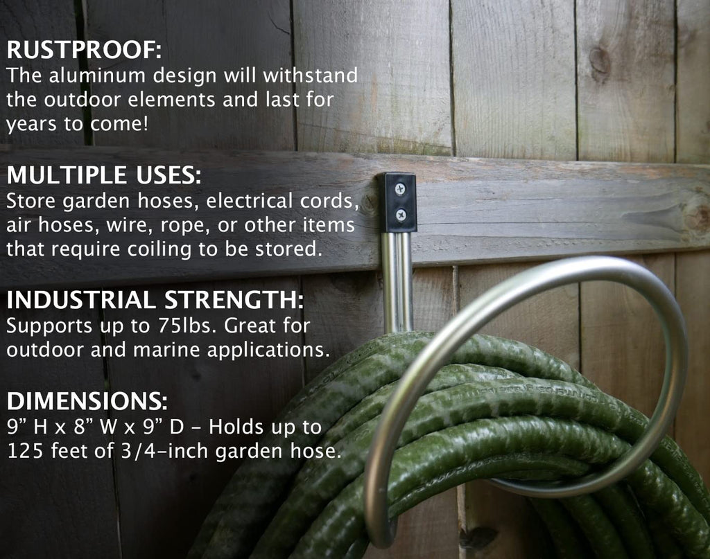 Aluminum Hose Hanger Wall Mount H6265