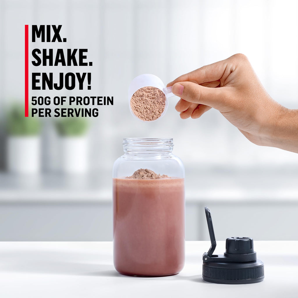 Knockout Chocolate Protein Powder, 5 Pound, 50g Protein C890