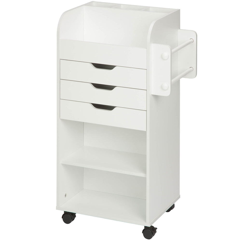 Rolling Craft Storage Cart with Locking Wheels O81752