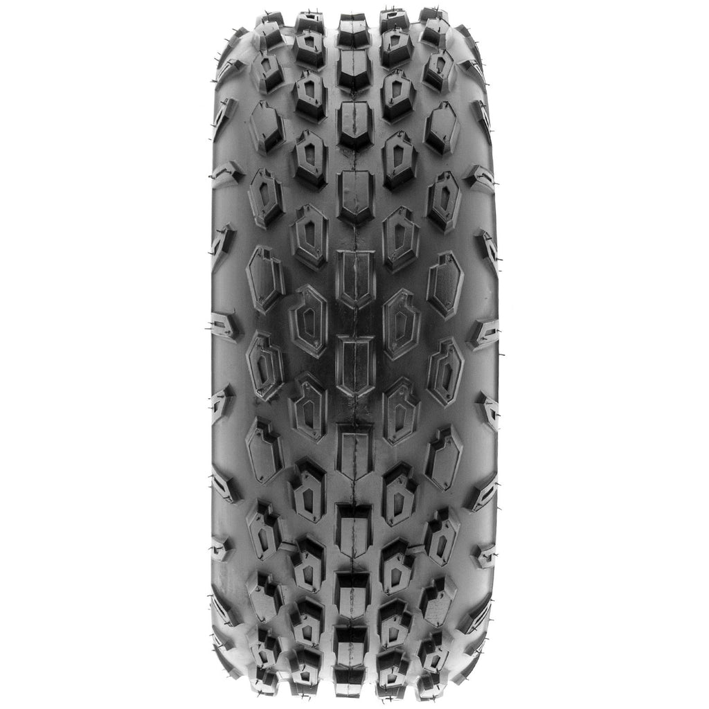 Set of 4 Sport ATV Tubeless Tires 19x7-8 Front & 18x9.5-8 Rear 4 Ply M351850