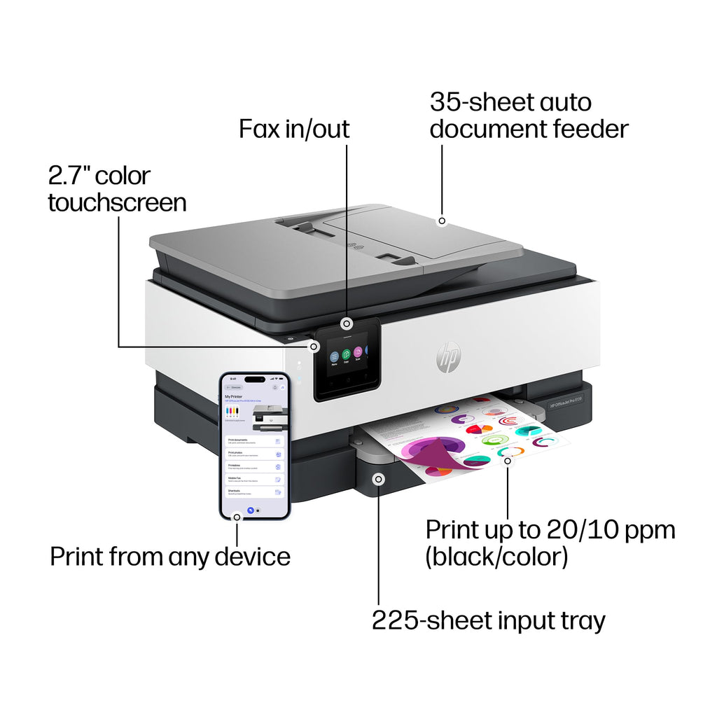 Wireless All-in-One Color Inkjet Printer A53962