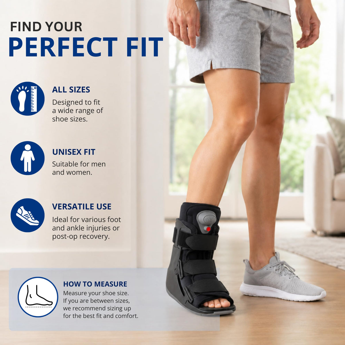 Walker Fracture Boot with Air Pump XLarge Y761102