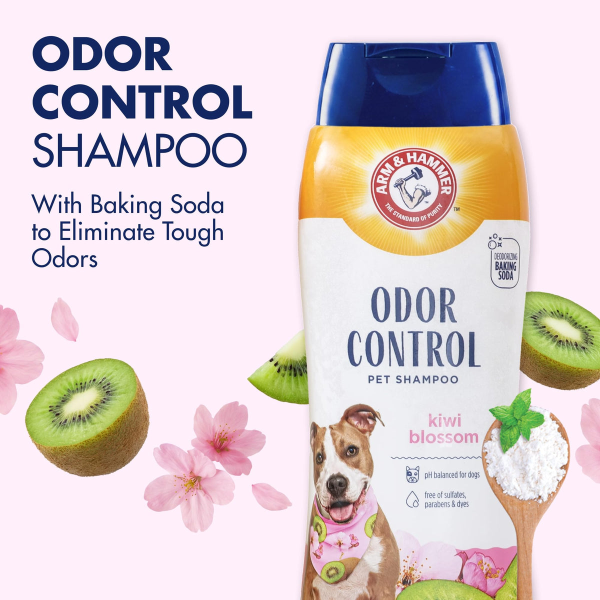 Deodorizing Dog Shampoo Kiwi Blossom 20 Fl Oz I337764