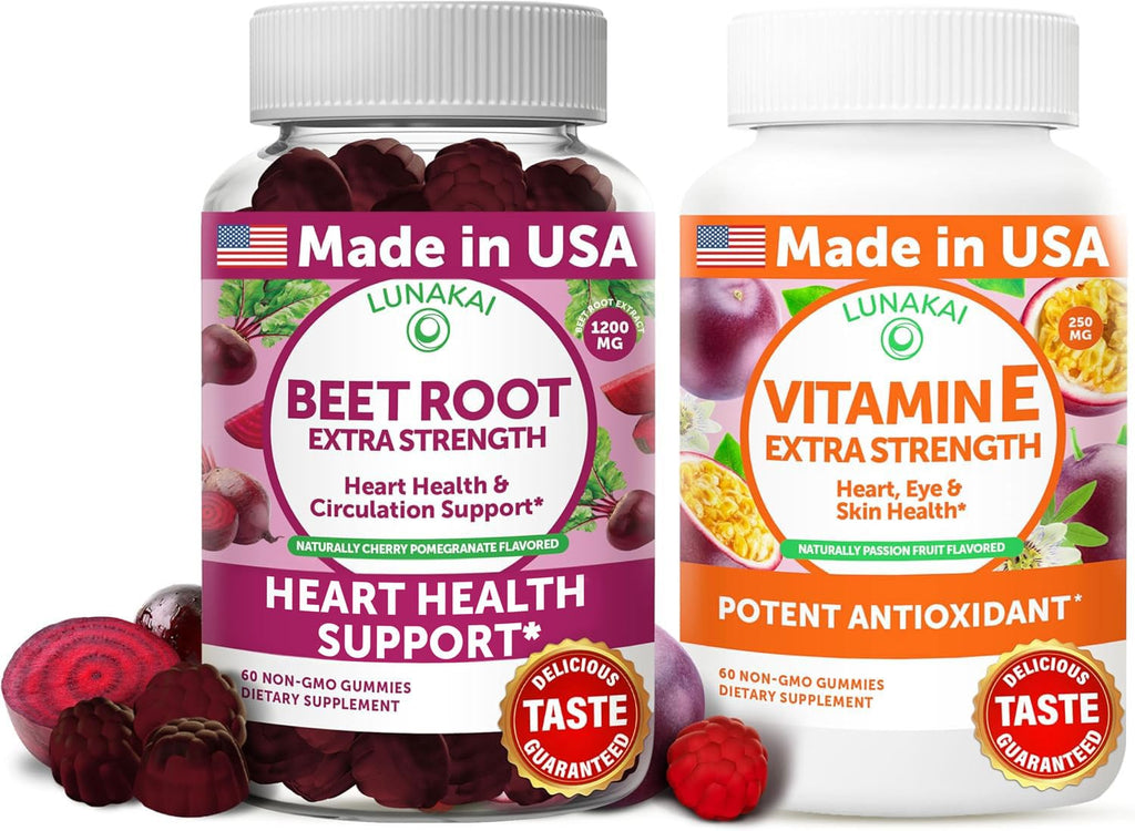 Beet Root Vitamin E C Gummies L55920