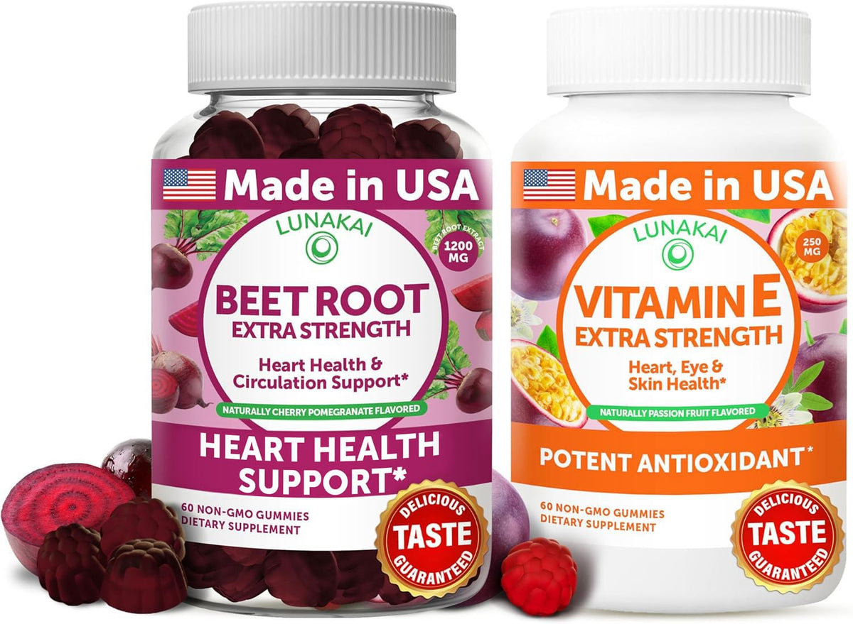 Beet Root Vitamin E C Gummies L55920