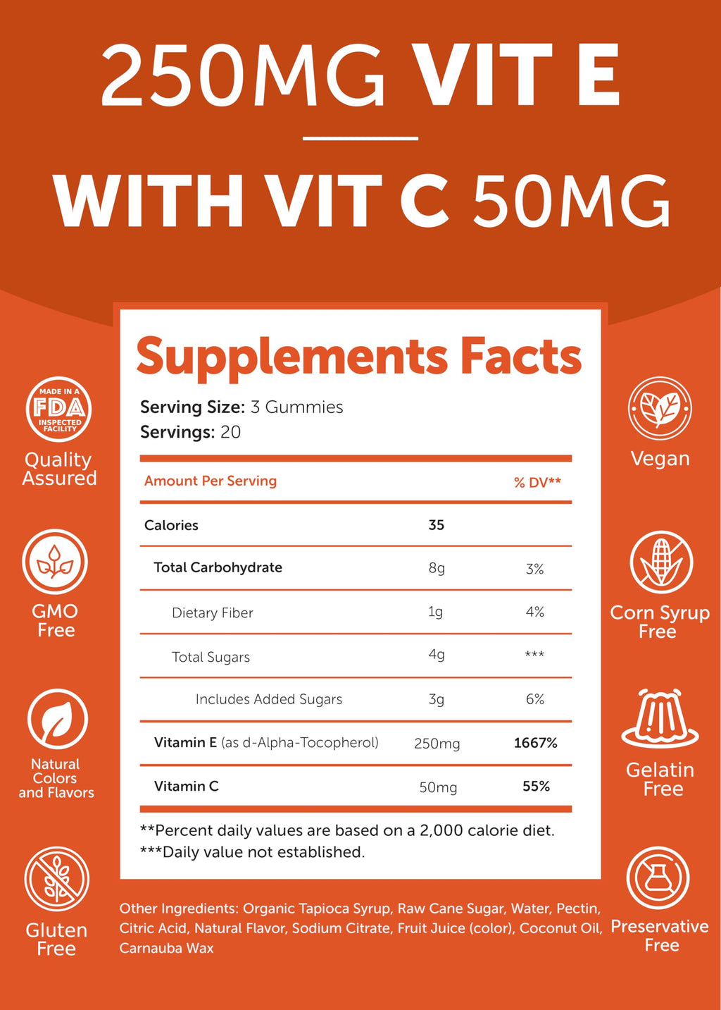 Beet Root Vitamin E C Gummies L55920