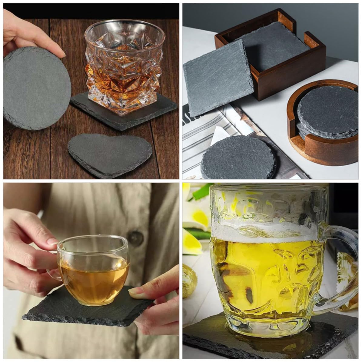 Natural Stone Drink Coasters L6515