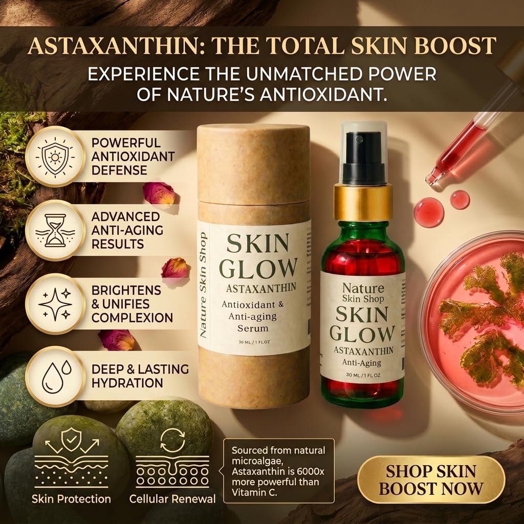 Astaxanthin Ceramide Anti-Aging Face Serum, 1 oz T192095