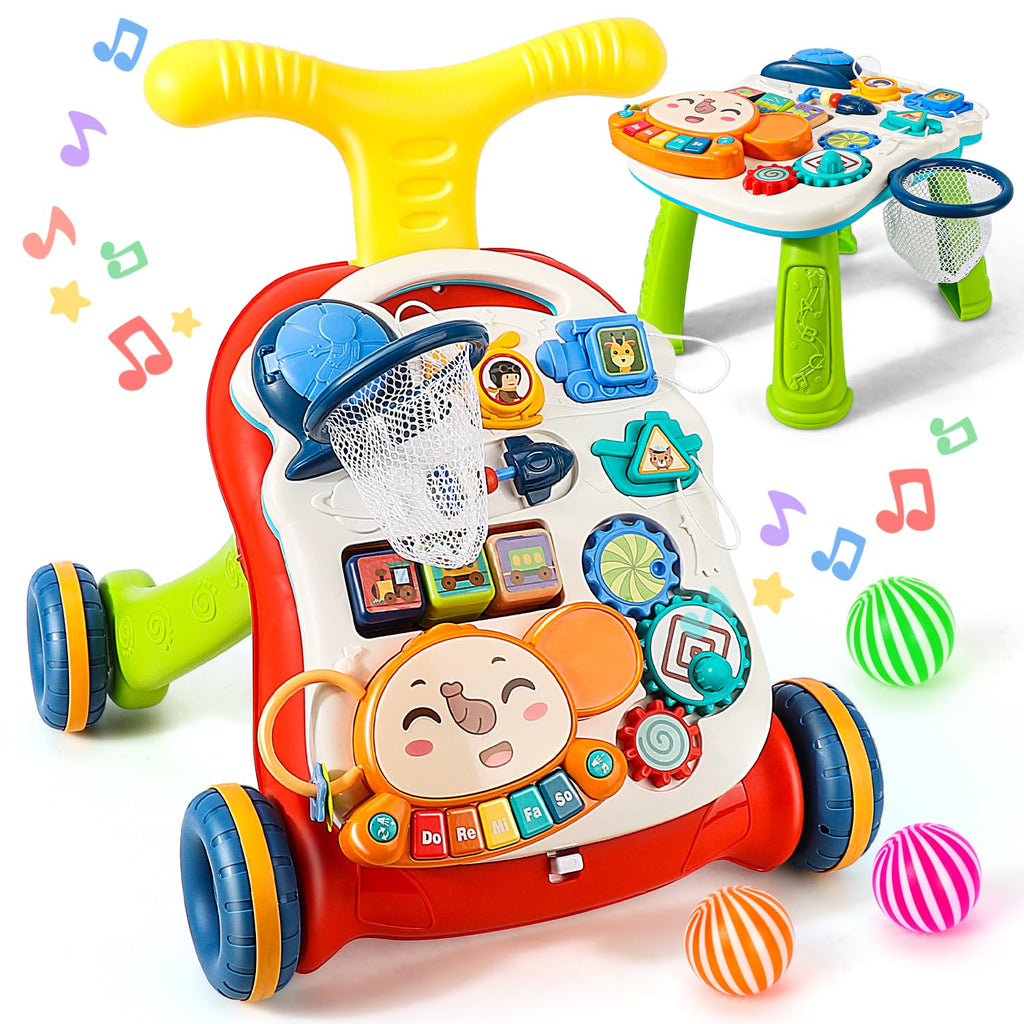 3-in-1 Baby Push Walker & Activity Center F80773