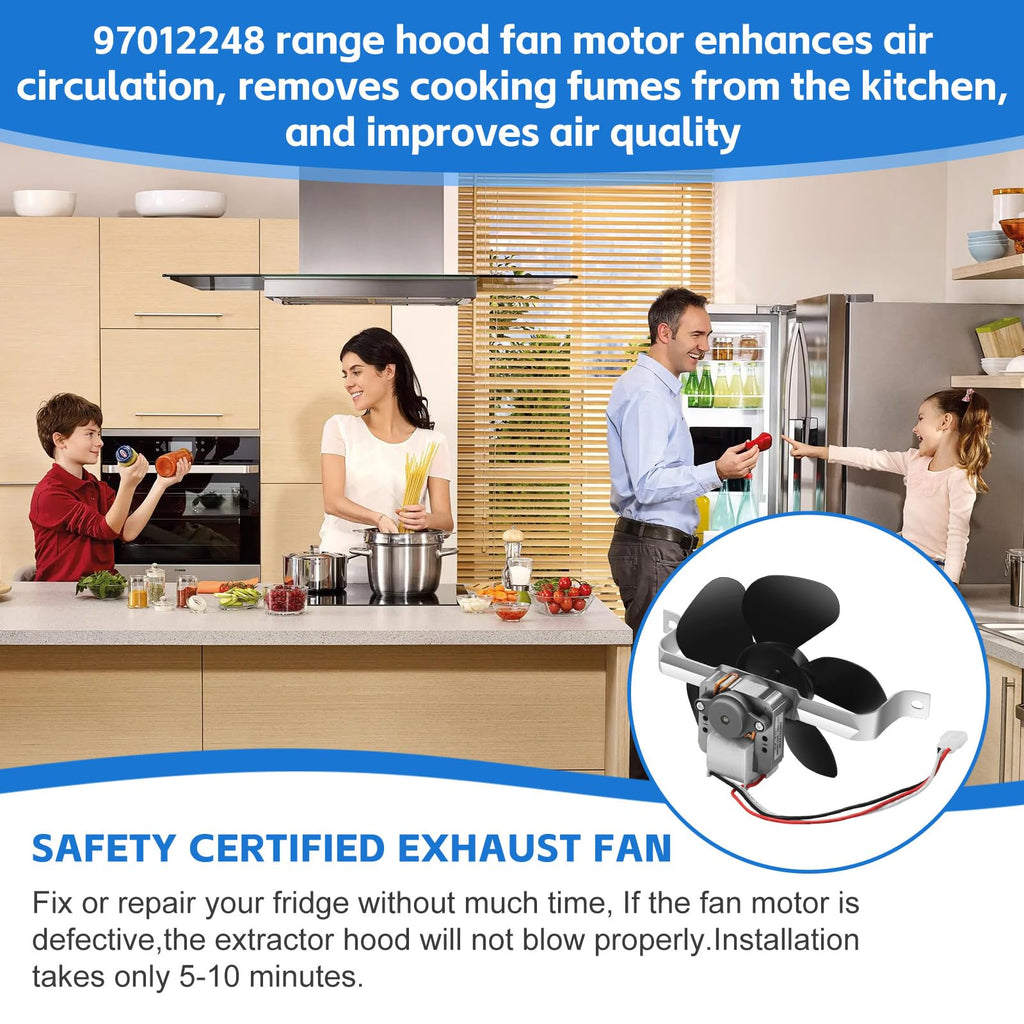 Range Hood Fan Motor Replacement Kit C517
