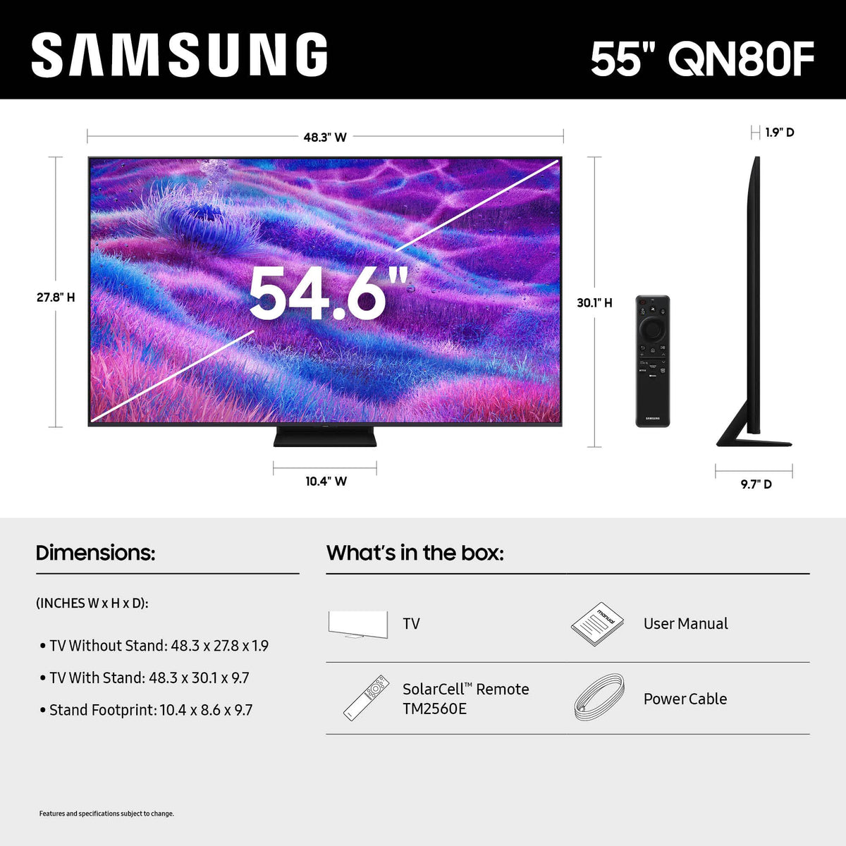 55-Inch 4K Mini LED Smart TV R673