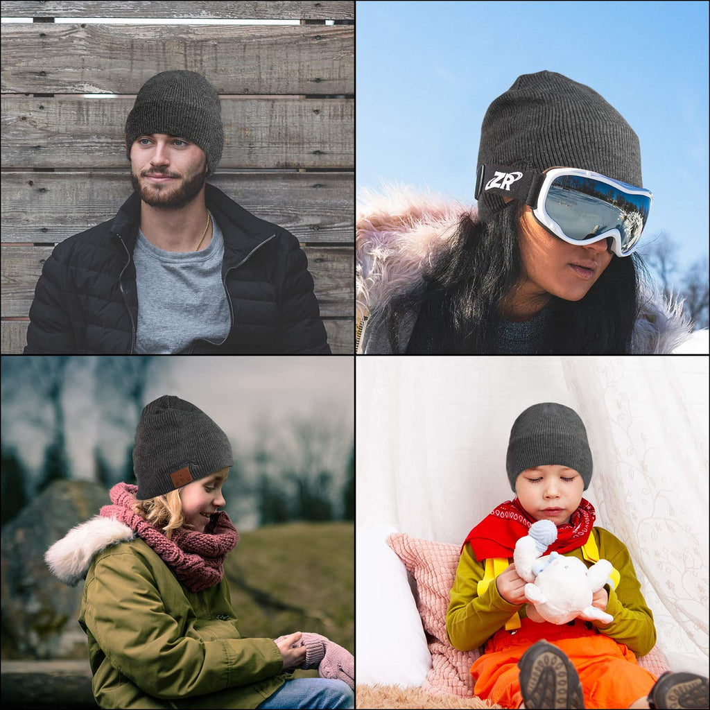 Bluetooth Knit Winter Cap with Microphone A4829
