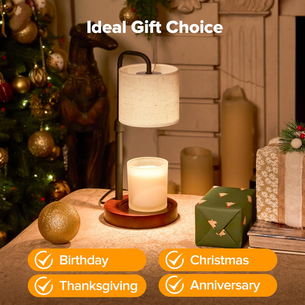 Dimmable Candle Warmer Lamp with Timer X6916
