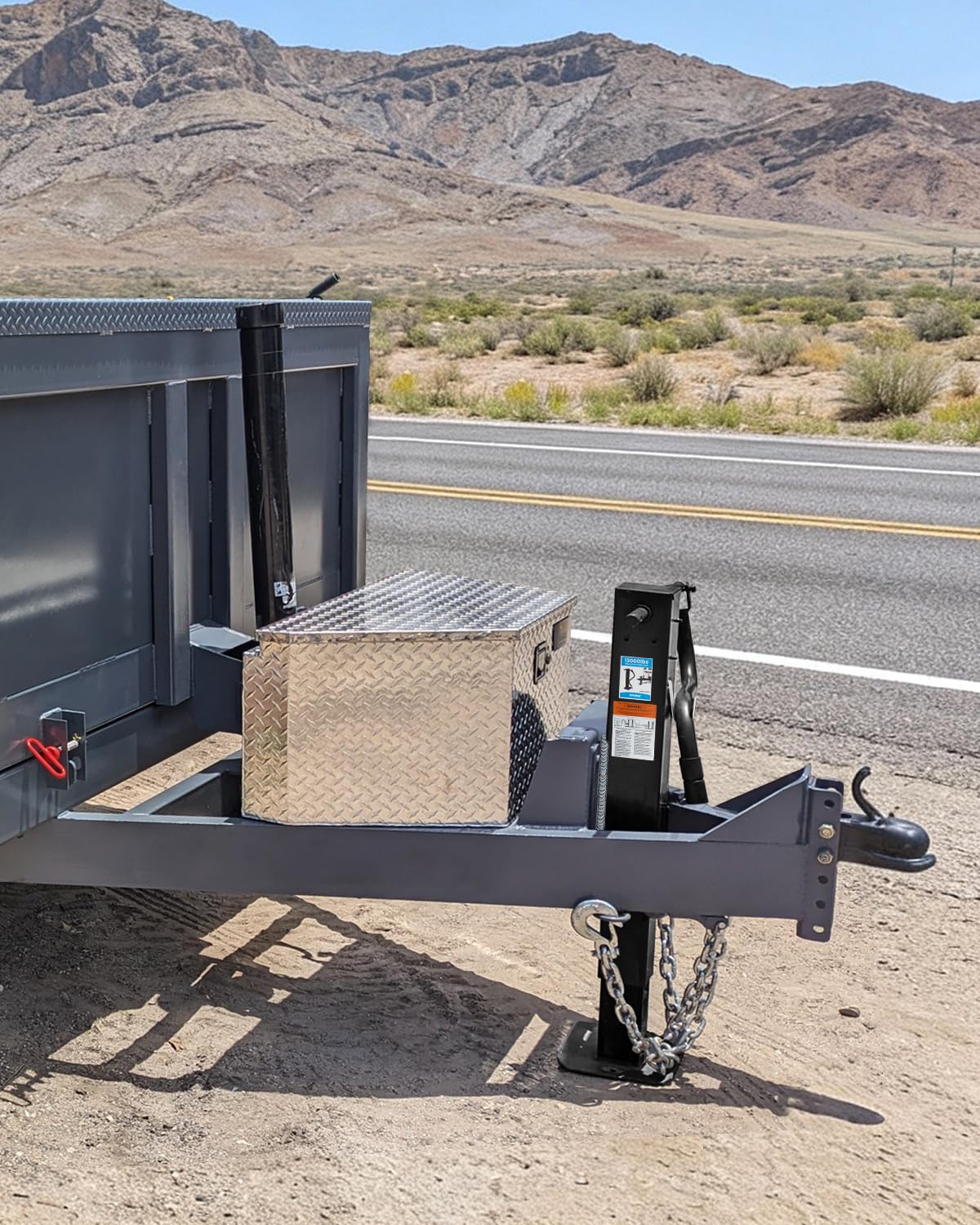 12000 lbs Heavy Duty Trailer Jack C62804