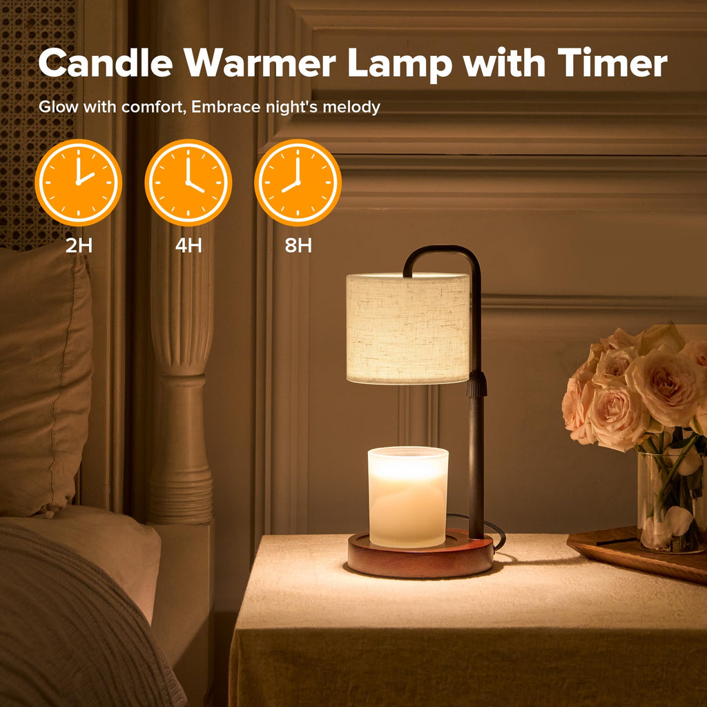 Dimmable Candle Warmer Lamp with Timer X6916