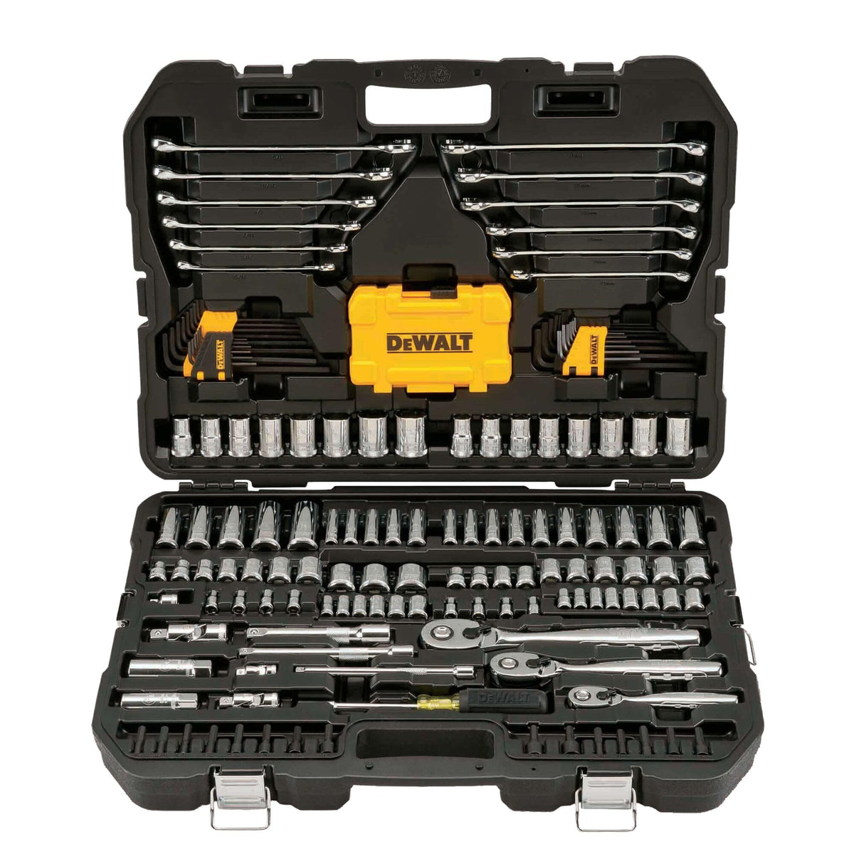 168-Piece Mechanic Tool Set with Case, Metric and Standard K566