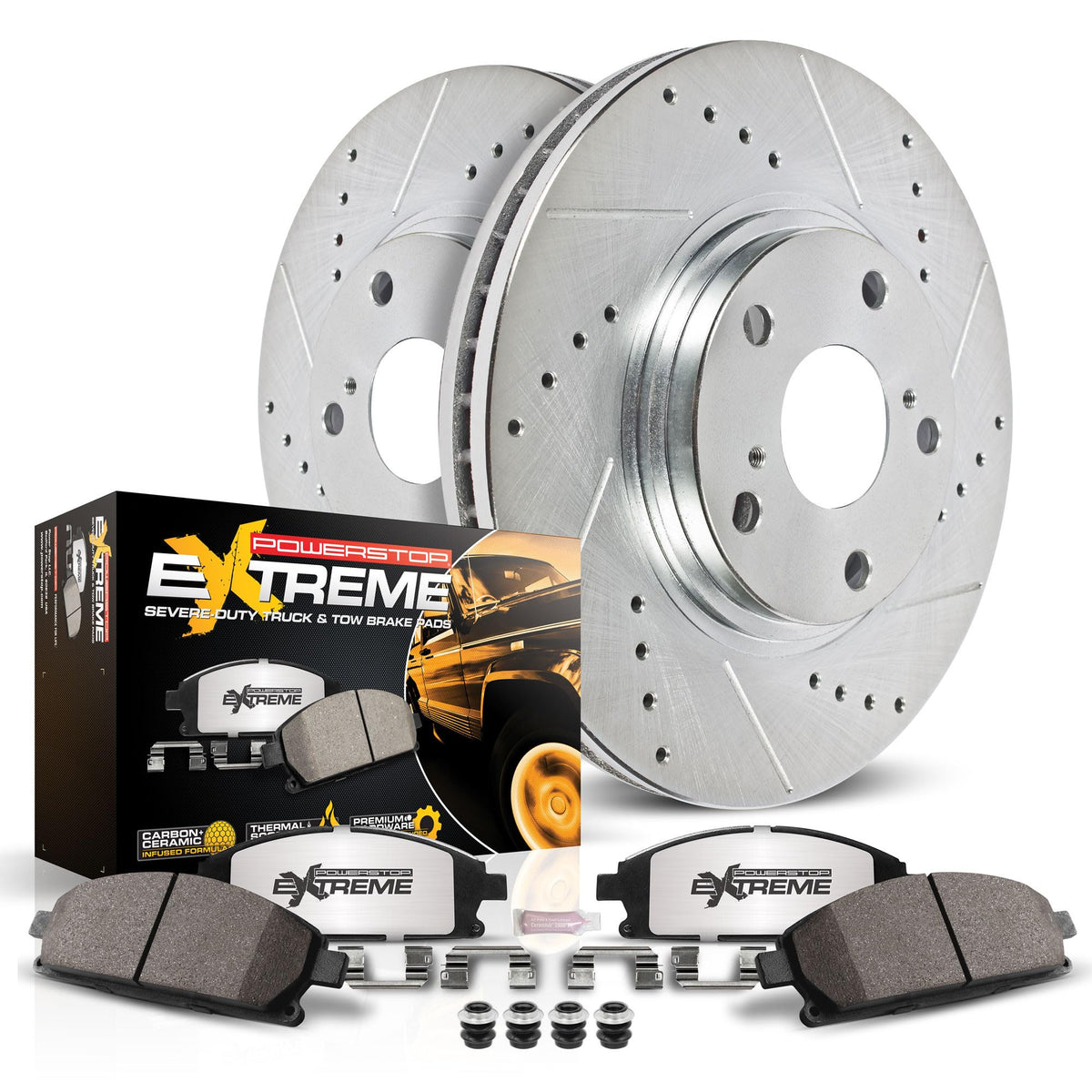 Front Brake Pad & Rotor Kit W8295