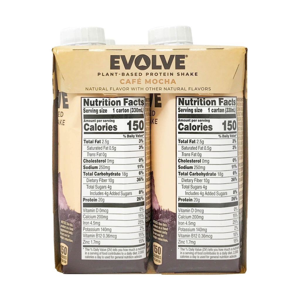 Protein Shake Mellow Mocha 11 Fl Oz 4 Pack U6405