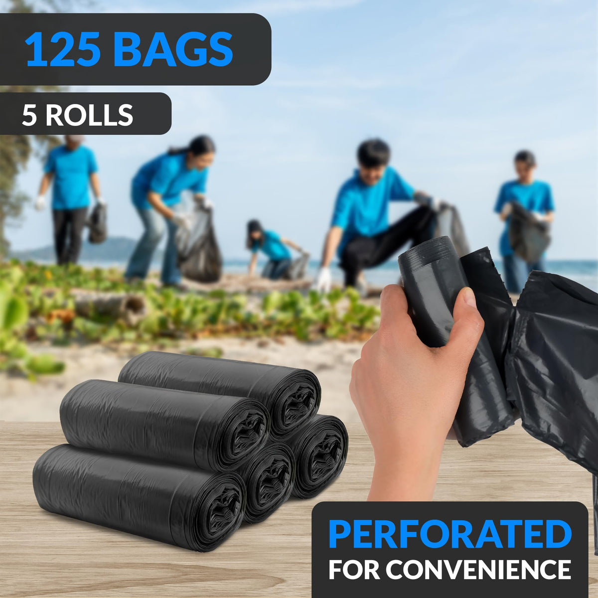 45 Gallon Heavy Duty Trash Bags W3236