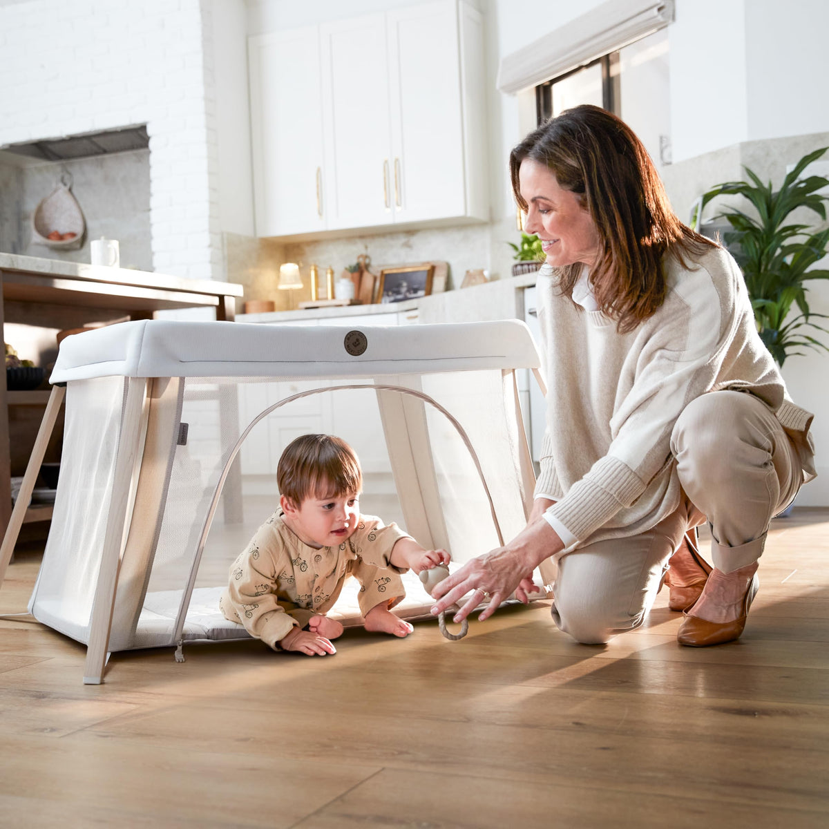 Portable Foldable Playard with Carry Bag B5554