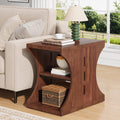 Brown Solid Wood Side End Table R77186