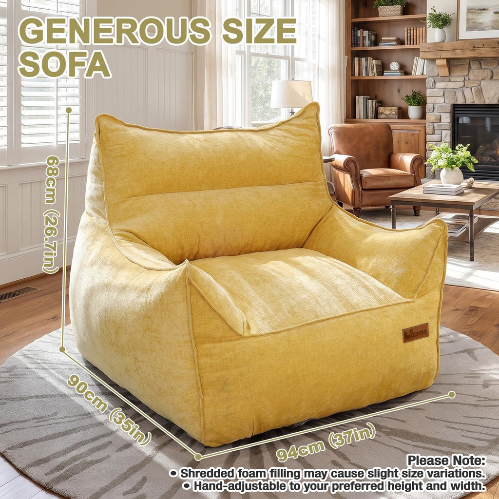 Fluffy Bean Bag Chair N716