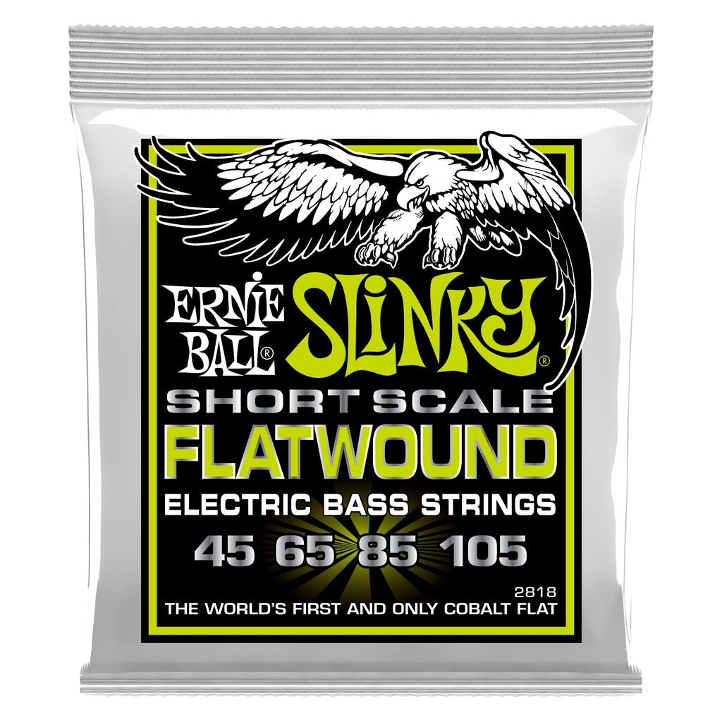 Flatwound Short Scale Electric Bass Strings 45-105 Gauge W6320