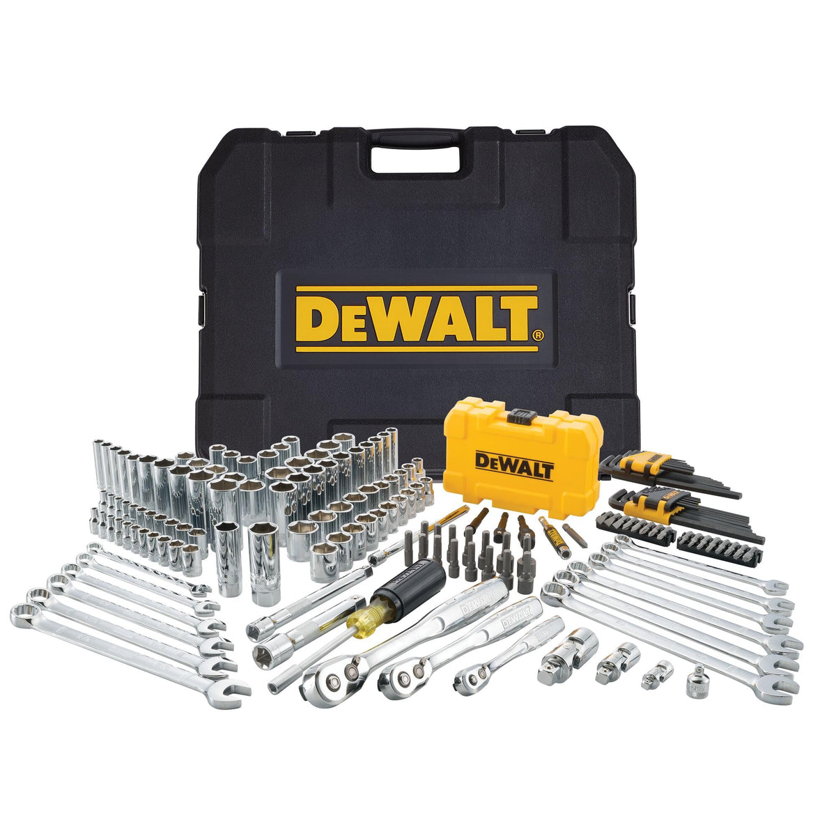 168-Piece Mechanic Tool Set with Case, Metric and Standard K566