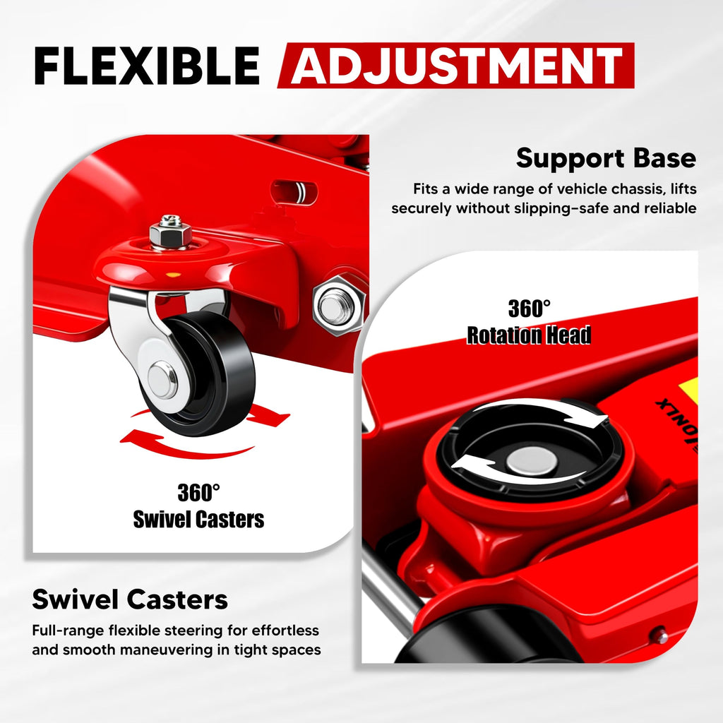 2.5 Ton Low-Profile Hydraulic Floor Jack J11286
