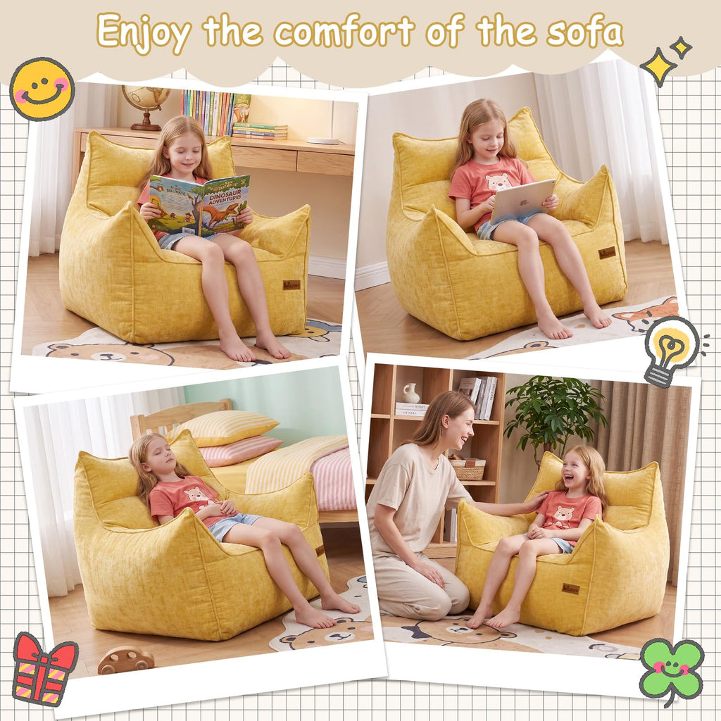 Fluffy Bean Bag Chair N716