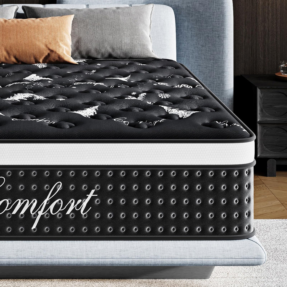 12 Inch Full Hybrid Mattress with Pocket Springs & Cooling Memory Foam B31977
