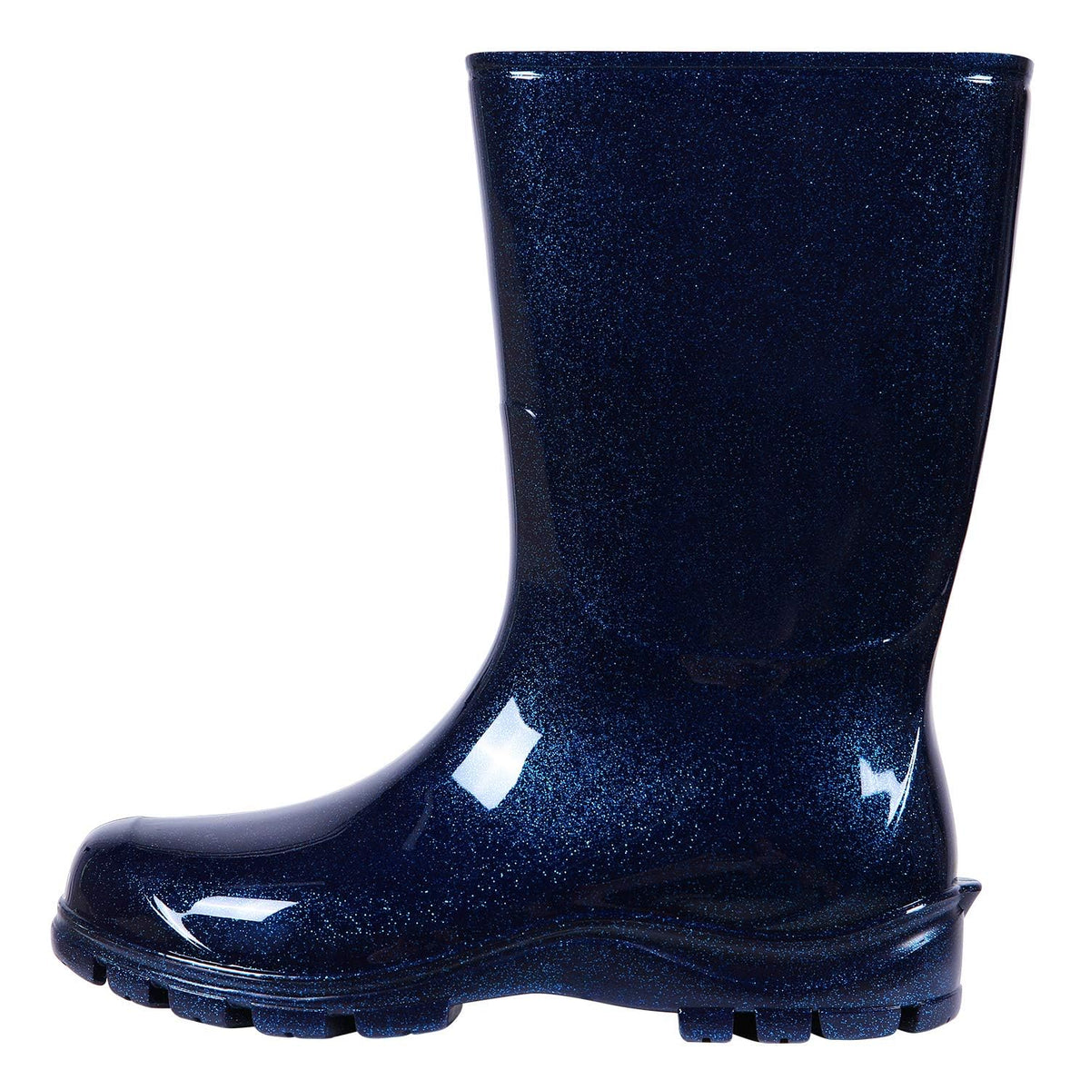Women's Mid Calf Waterproof Rubber Rain Boots C798