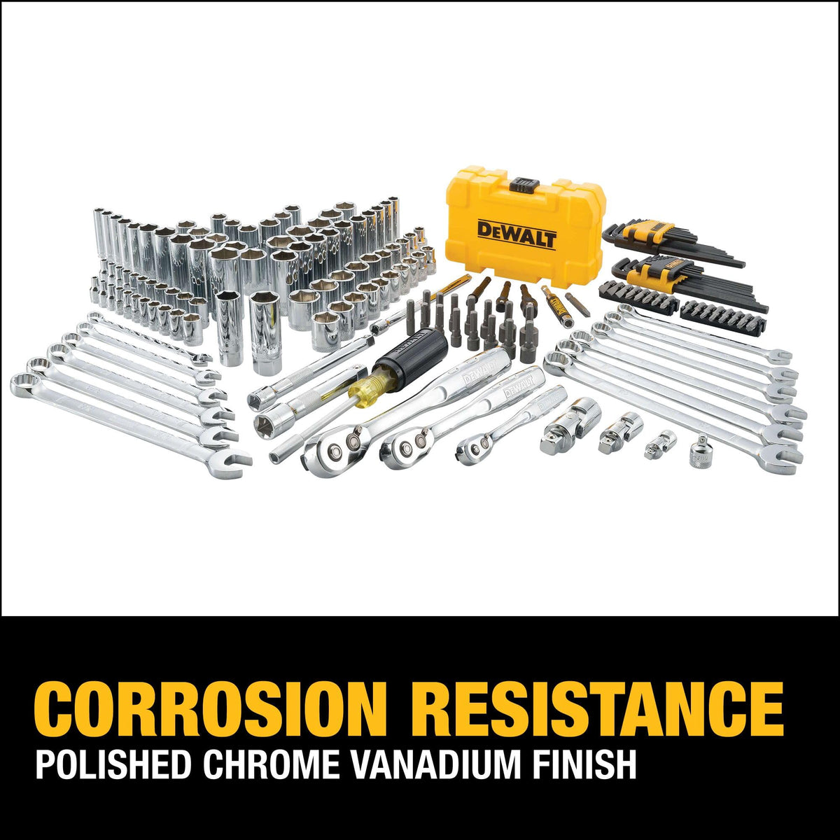 168-Piece Mechanic Tool Set with Case, Metric and Standard K566