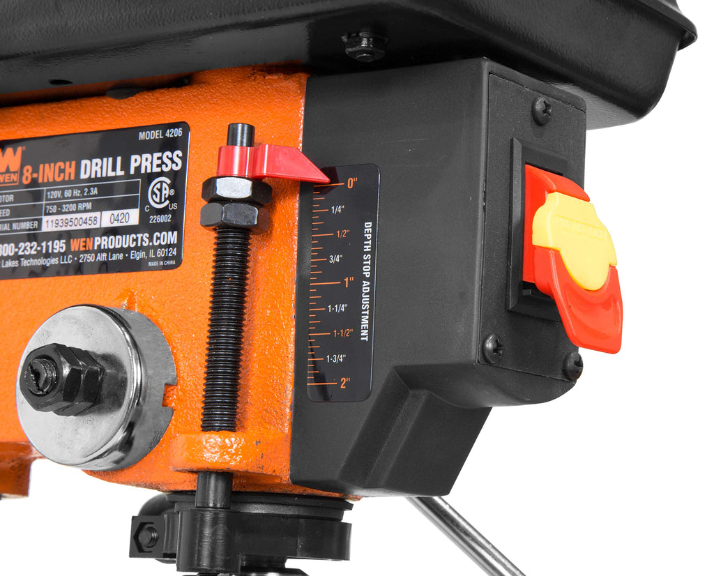 8-Inch 5-Speed Cast Iron Benchtop Drill Press with Vise I287351