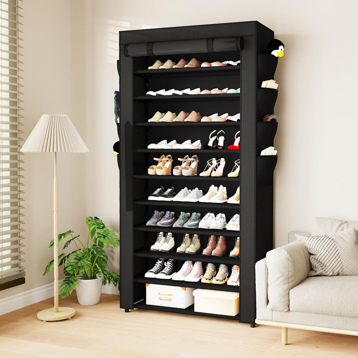 Shoe Rack with Cover B50145