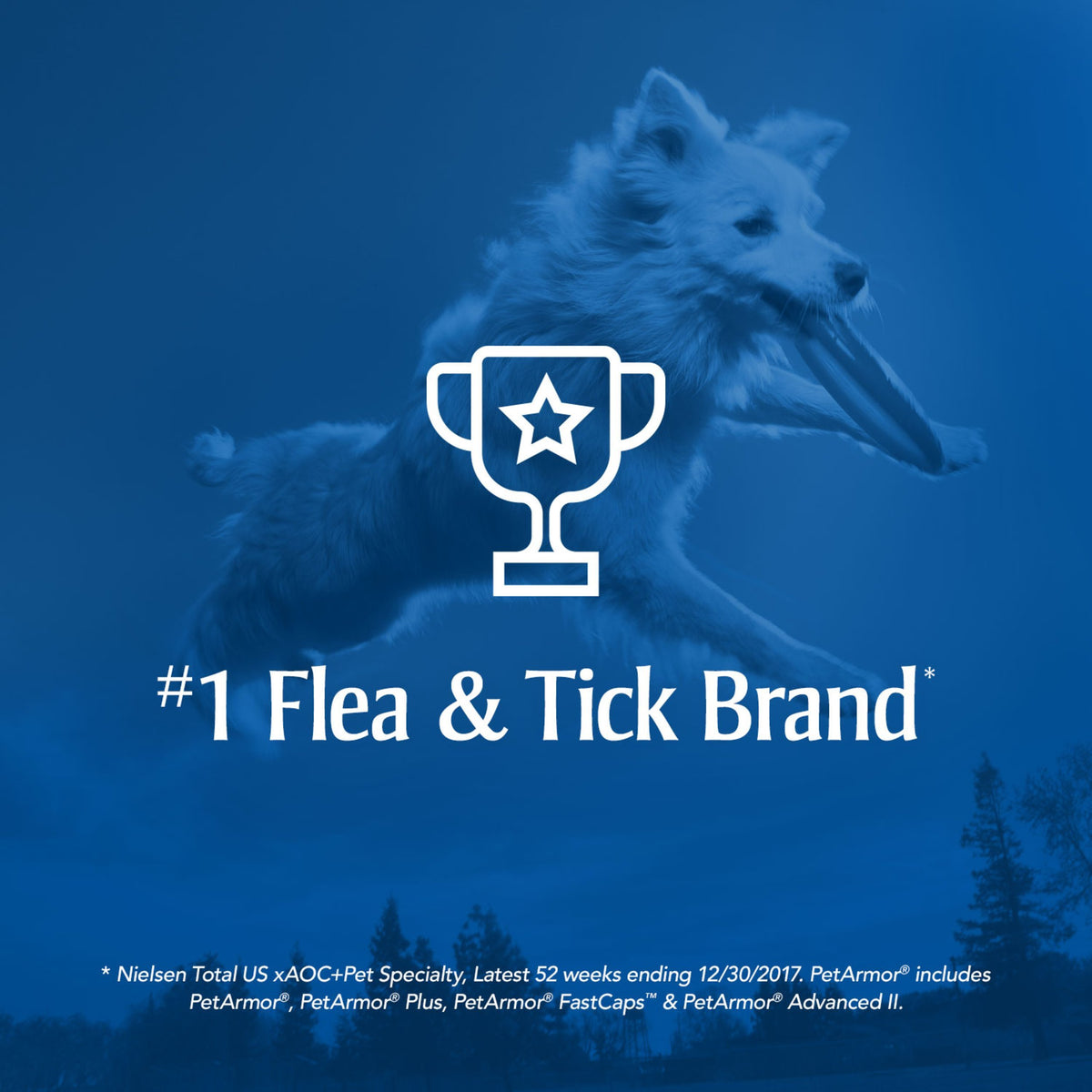 Flea & Tick Topical Dogs 5-22 lbs, Fipronil, 3-Month H2587