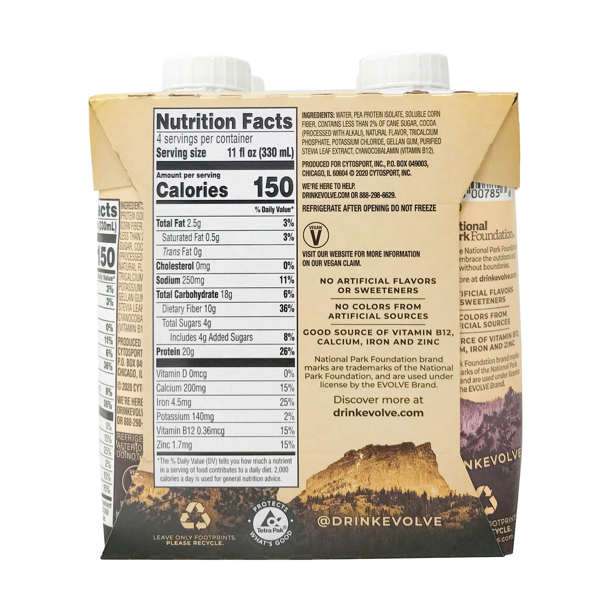 Protein Shake Mellow Mocha 11 Fl Oz 4 Pack U6405
