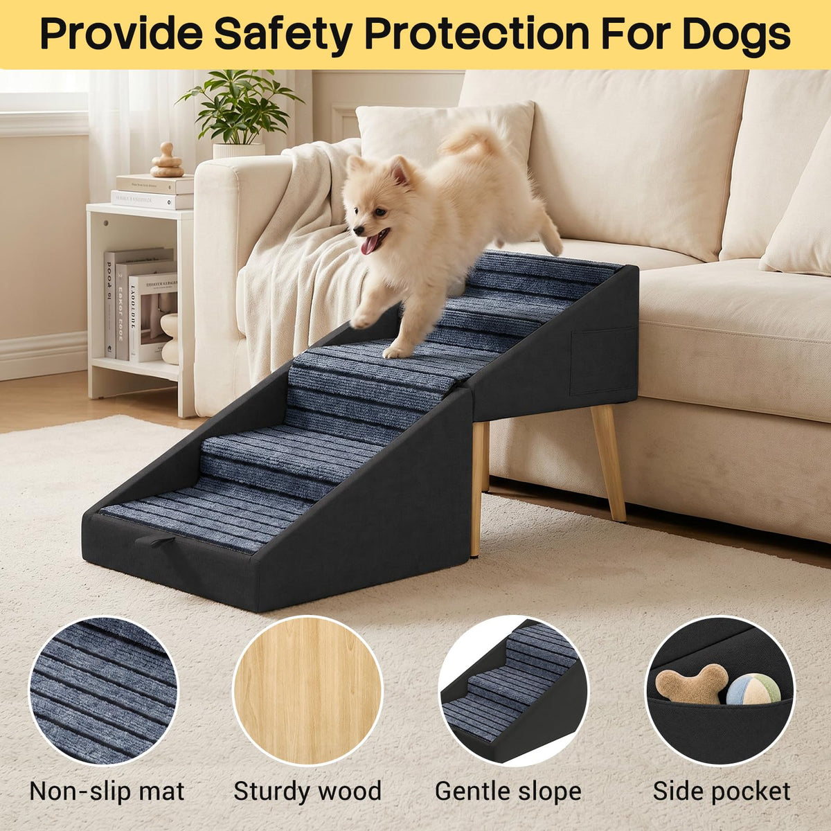 2-in-1 Dog Stairs P447675