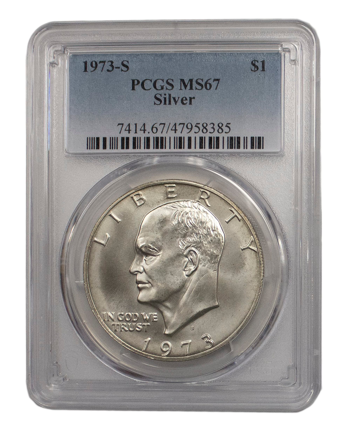 Silver Eisenhower Dollar O99755