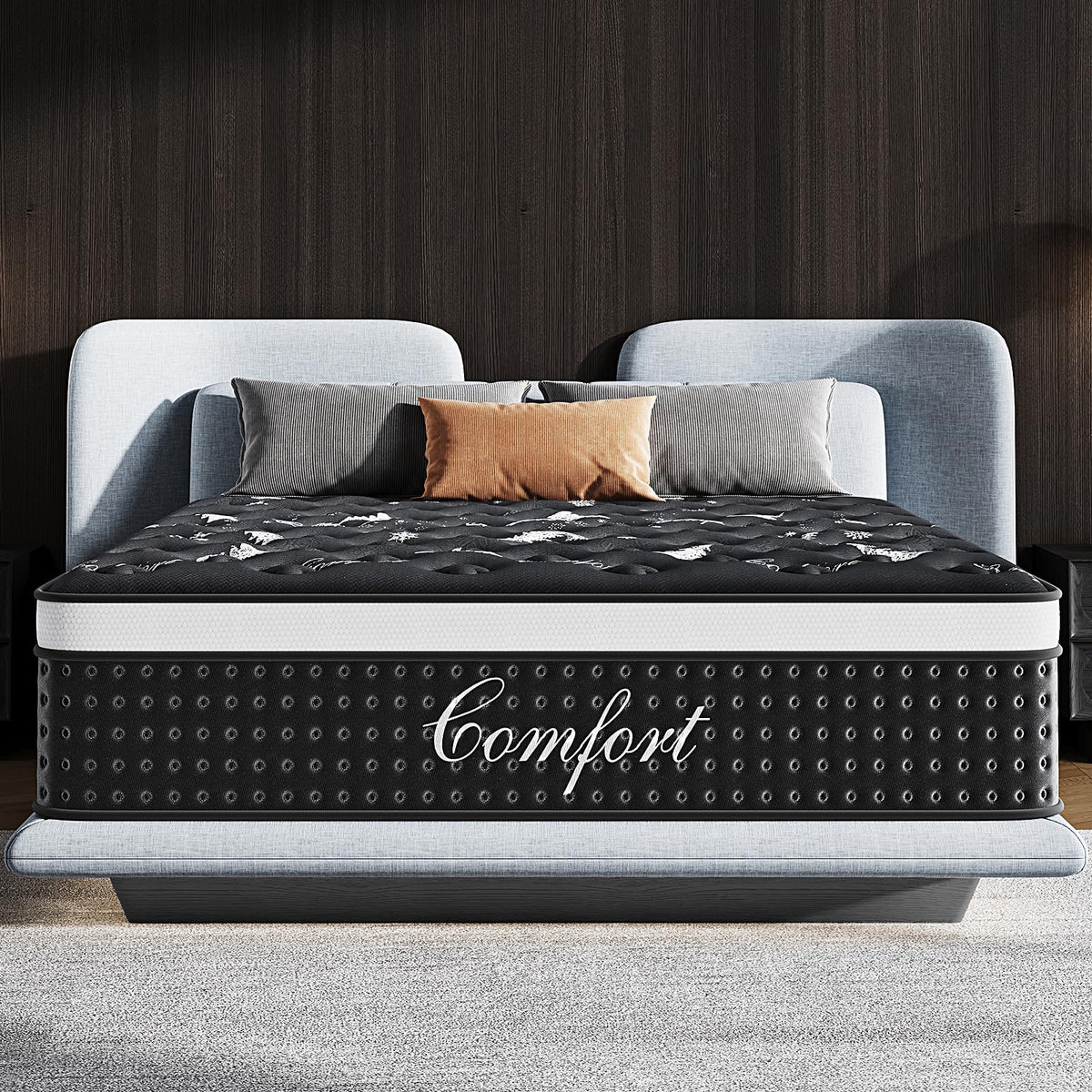 12 Inch Full Hybrid Mattress with Pocket Springs & Cooling Memory Foam B31977