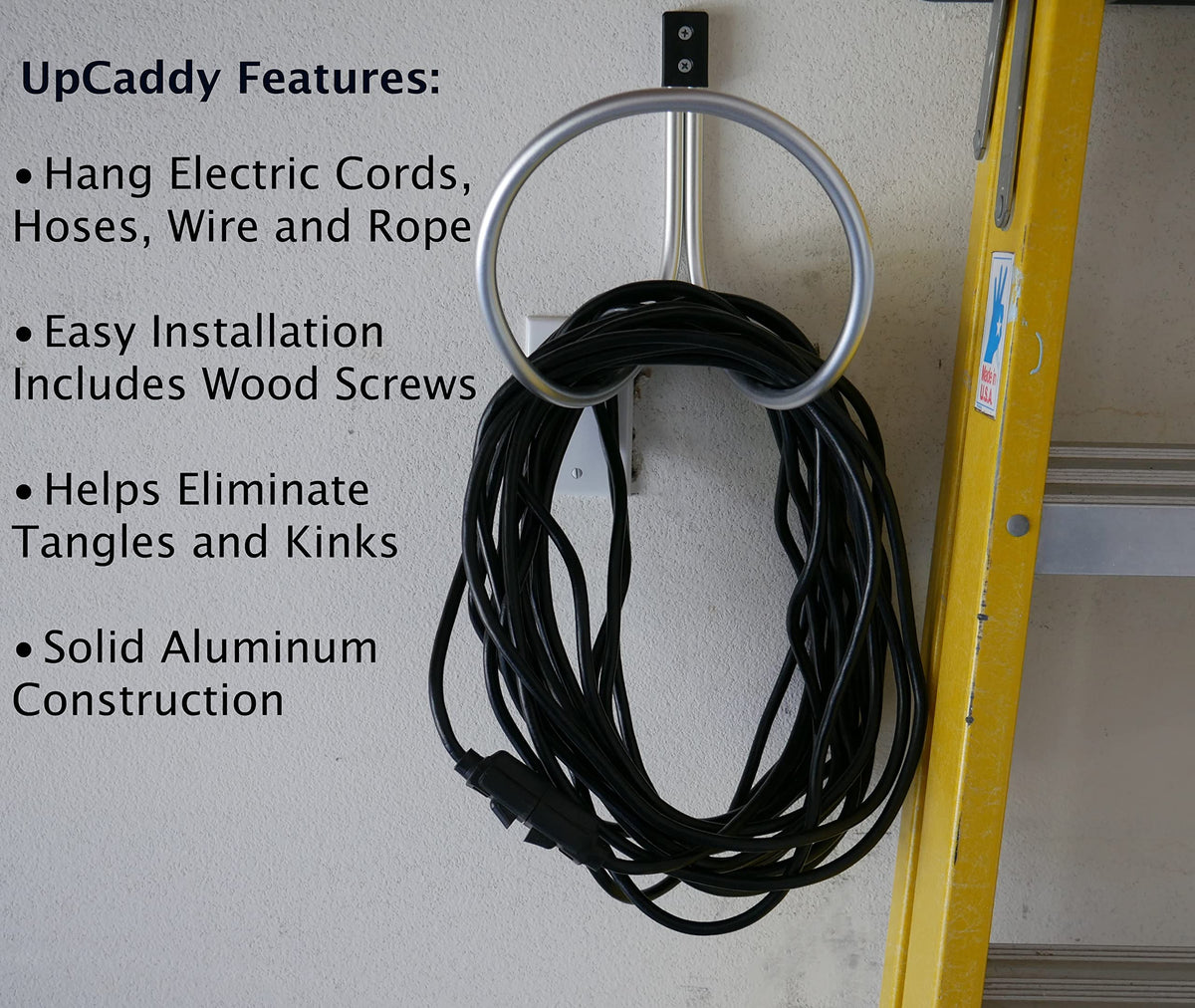 Aluminum Hose Hanger Wall Mount H6265
